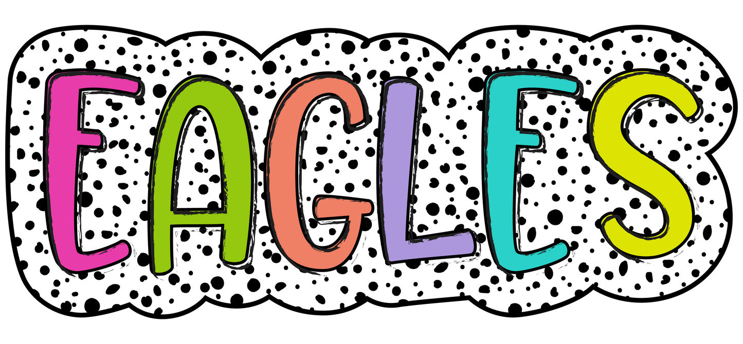 Eagles Dalmatian Rainbow