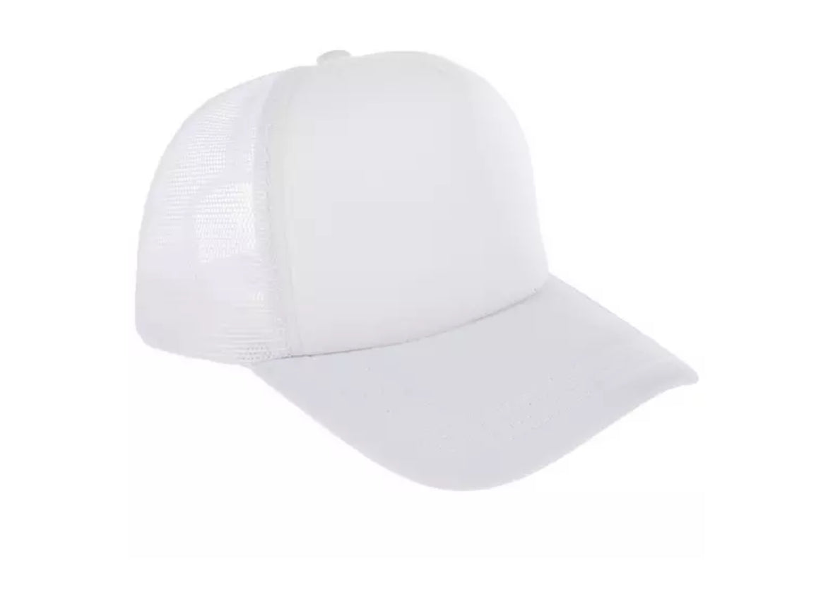 Mama Trucker Hat - Sweet Strawberry & Coquette Bow