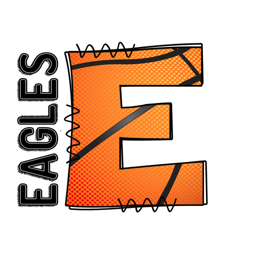 Eagles Basketball Doodle