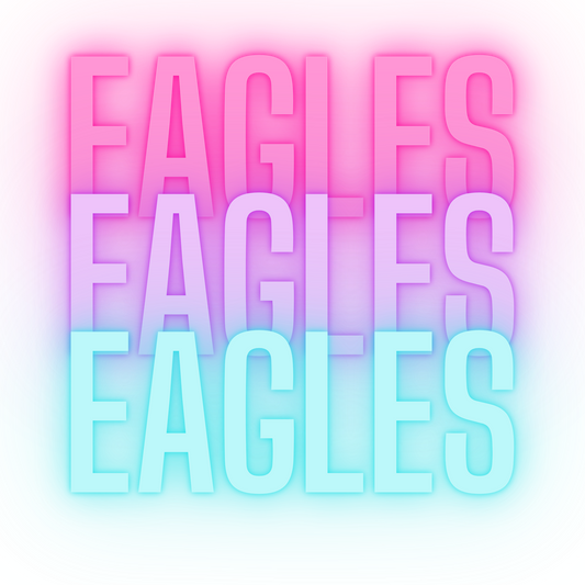 Neon Bright Eagles