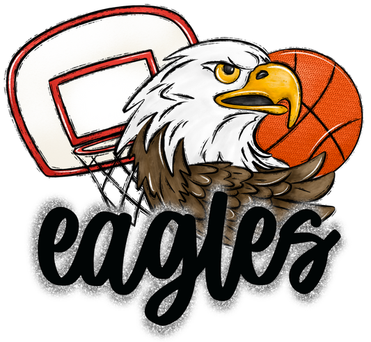 Eagles Basketball Hoop