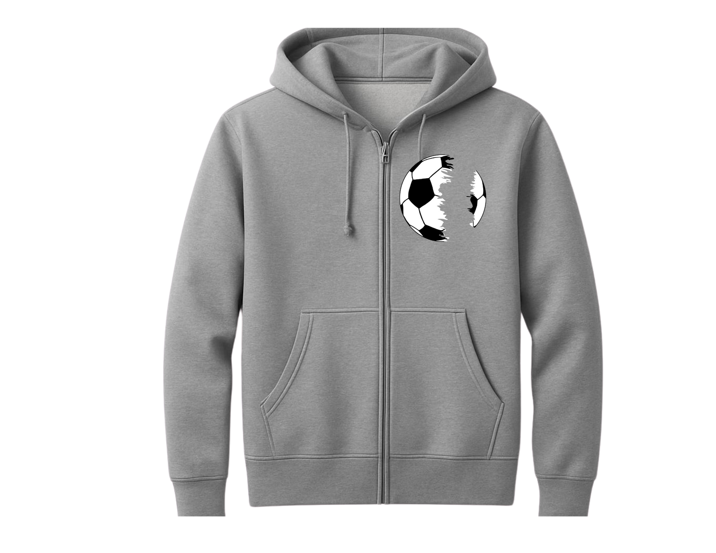 Eagles Soccer Zipper Hoodie