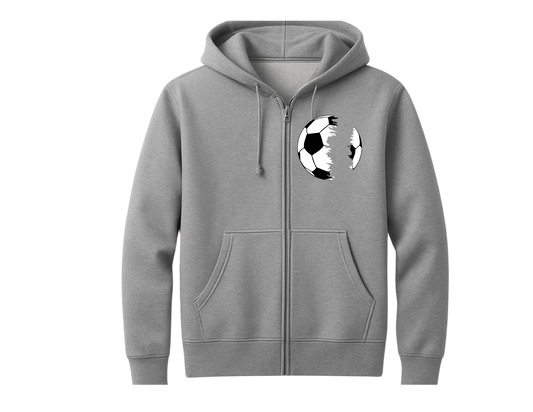 Eagles Soccer Zipper Hoodie
